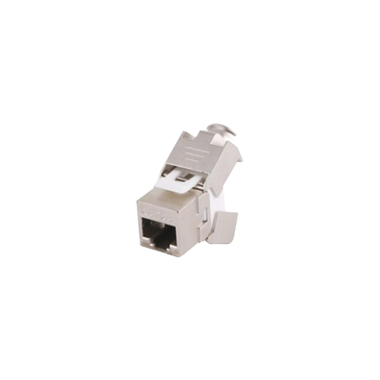 LP-KJ6AS-04|M??dulo Jack Keystone Cat6A Blindado (STP) sin herramienta (toolless) para faceplate
