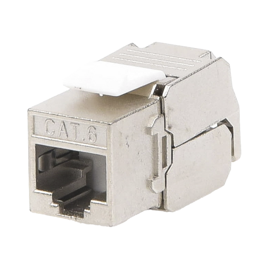 LP-KJ6S-04|M??dulo Jack Keystone Cat6 Blindado (STP) sin herramienta (toolless)