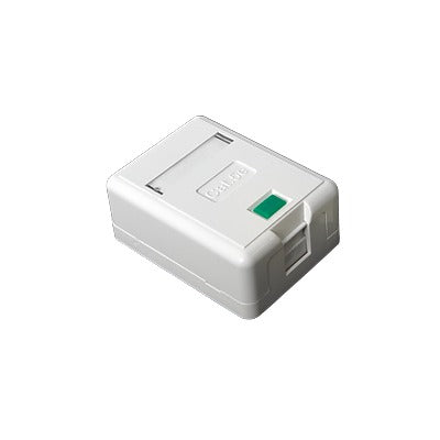 LP-WP-05|Caja de pared con 1 puerto Keystone, no incluye jack