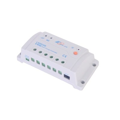 LS-2024-B|Controlador Solar de Carga y Descarga PWM 12/24V 20A, Parámetros Configurables