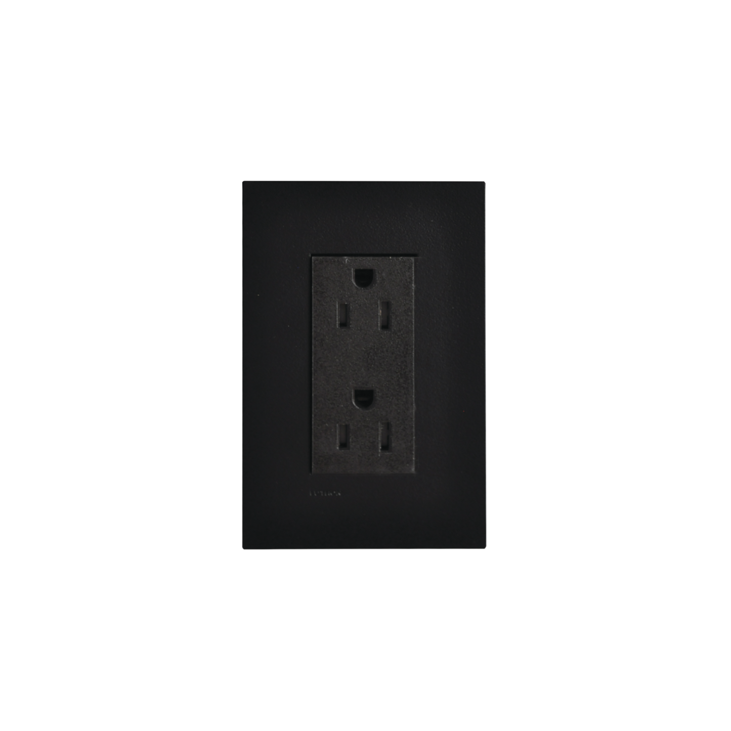 LTRF15TRBL|Tomacorriente, receptaculo, color negro, 15A.