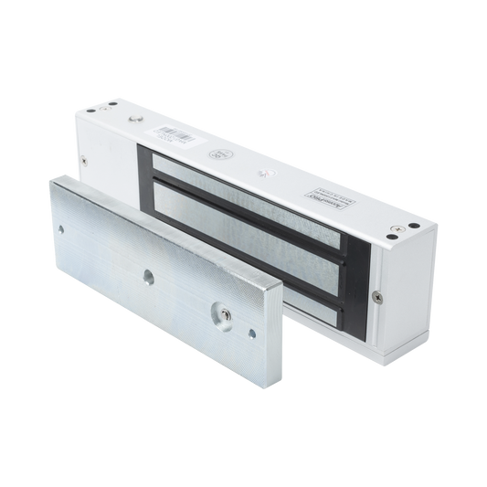MAG1200NLED|Chapa magnética de 1200 lbs / Sensor de la placa / Uso en Interior/ LED indicador ultrabrillante