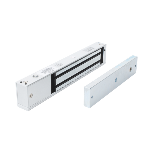 MAG600NLED|Chapa magnética 600 lbs con LED Ultra-brillante/ Libre de Magnetismo Residual / Sensor de estado de la placa