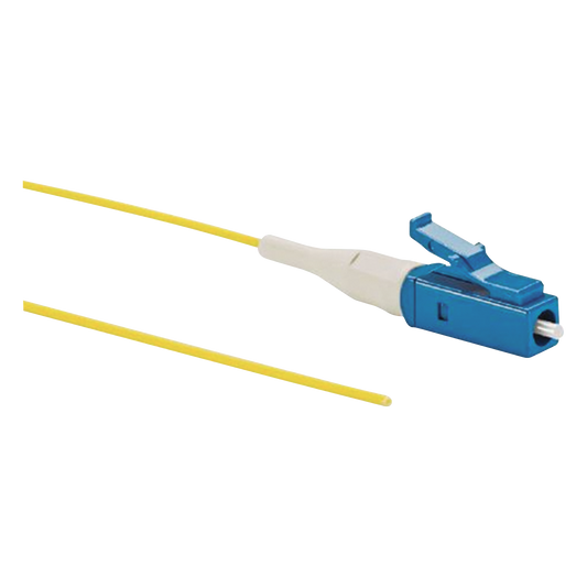 NKFP91BN1NNM001|Pigtail de Fibra ?ôptica LC Simplex, Monomodo OS2 9/125, 900um, Color Amarillo, 1 Metro