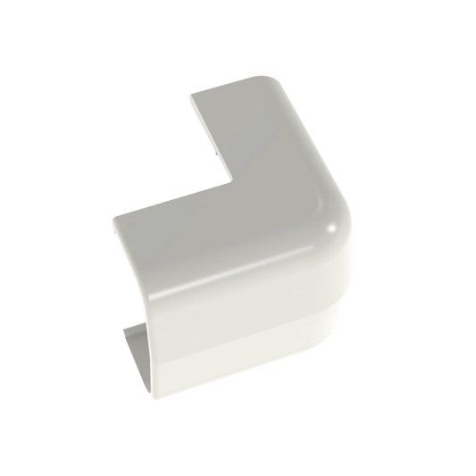 OCF5IW-E|Esquinero exterior, para uso con canaleta LD5, material ABS, Color Blanco Mate