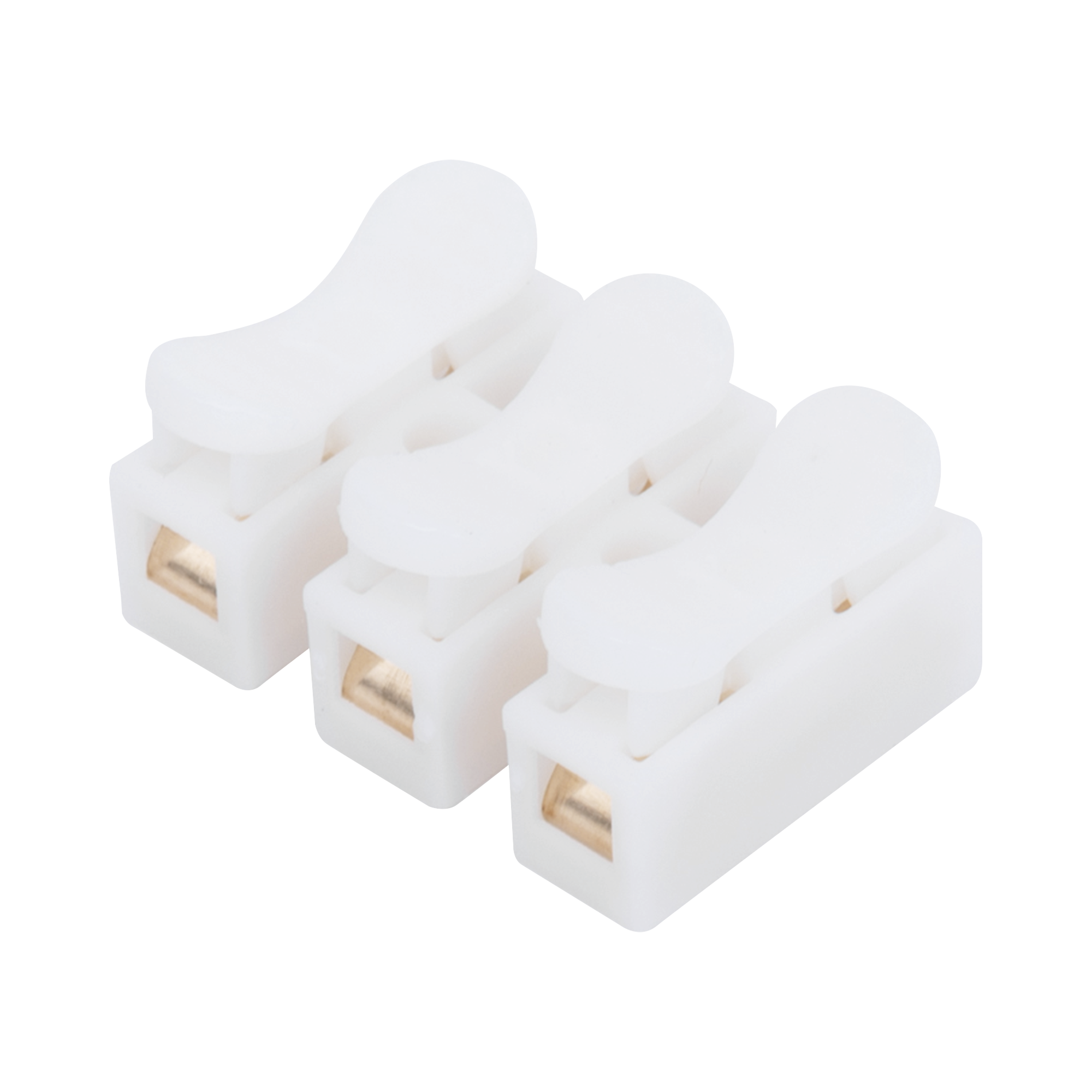 PCON3|Conector tipo PUSH de 3 Contactos / Para una Conexi??n R?ípida / Puentes de Cables