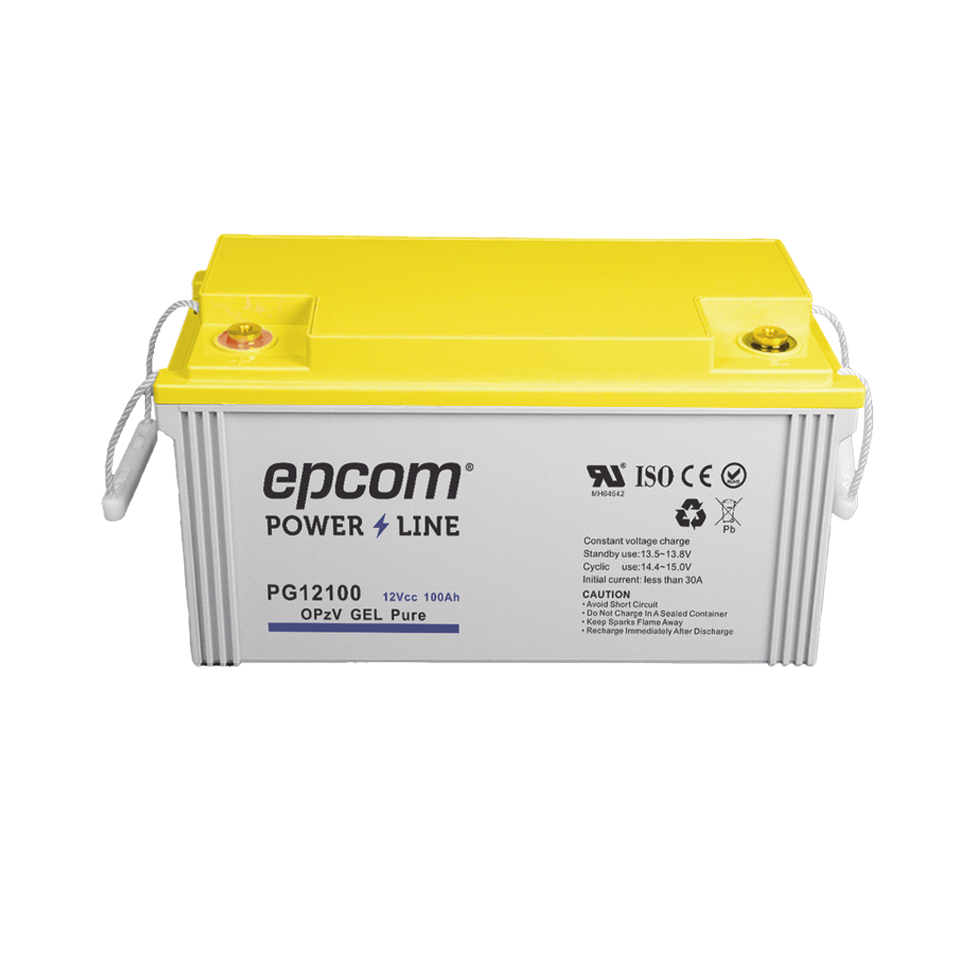 PG12100|Bater?¡a de GEL PURO OPzV / 12 V @ 100 Ah / Ciclo profundo / Uso en Aplicaciones Fotovoltaicas y de Respaldo
