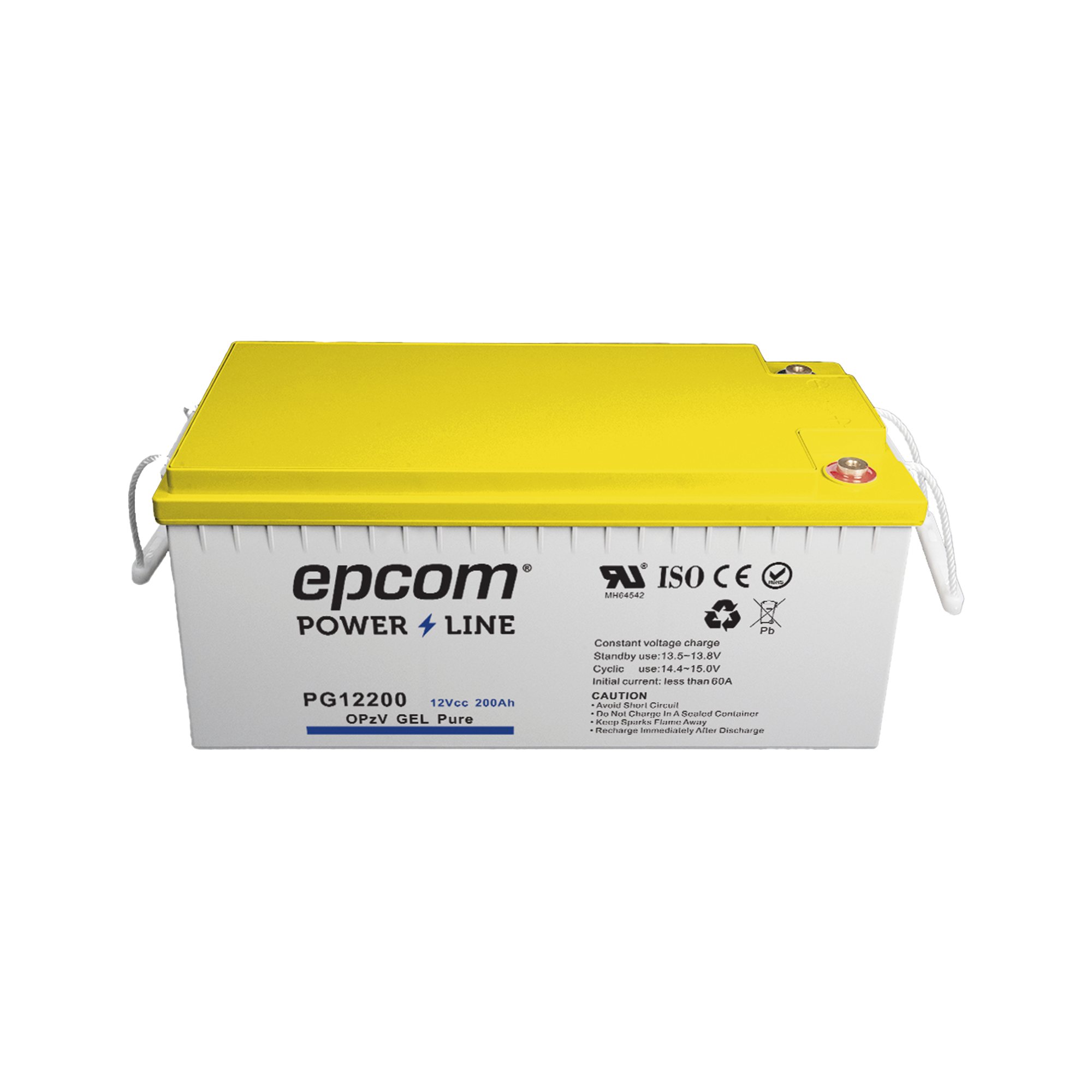 PG12200|Bater?¡a de GEL PURO OPzV / 12 V @ 200 Ah / Ciclo profundo / Uso en Aplicaciones Fotovoltaicas y de Respald