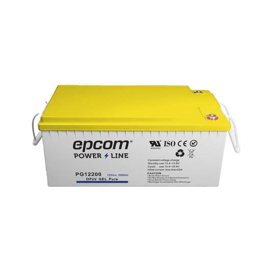PG12200|Bater?¡a de GEL PURO OPzV / 12 V @ 200 Ah / Ciclo profundo / Uso en Aplicaciones Fotovoltaicas y de Respald