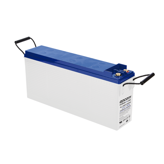 PL100D12SIDE|Bater?¡a Ciclo Profundo 12V, Terminales Laterales , 100 Ah / AGM-VRLA / Uso en Aplicaci??n Fotovoltaica /Terminales Tipo Tornillo T4