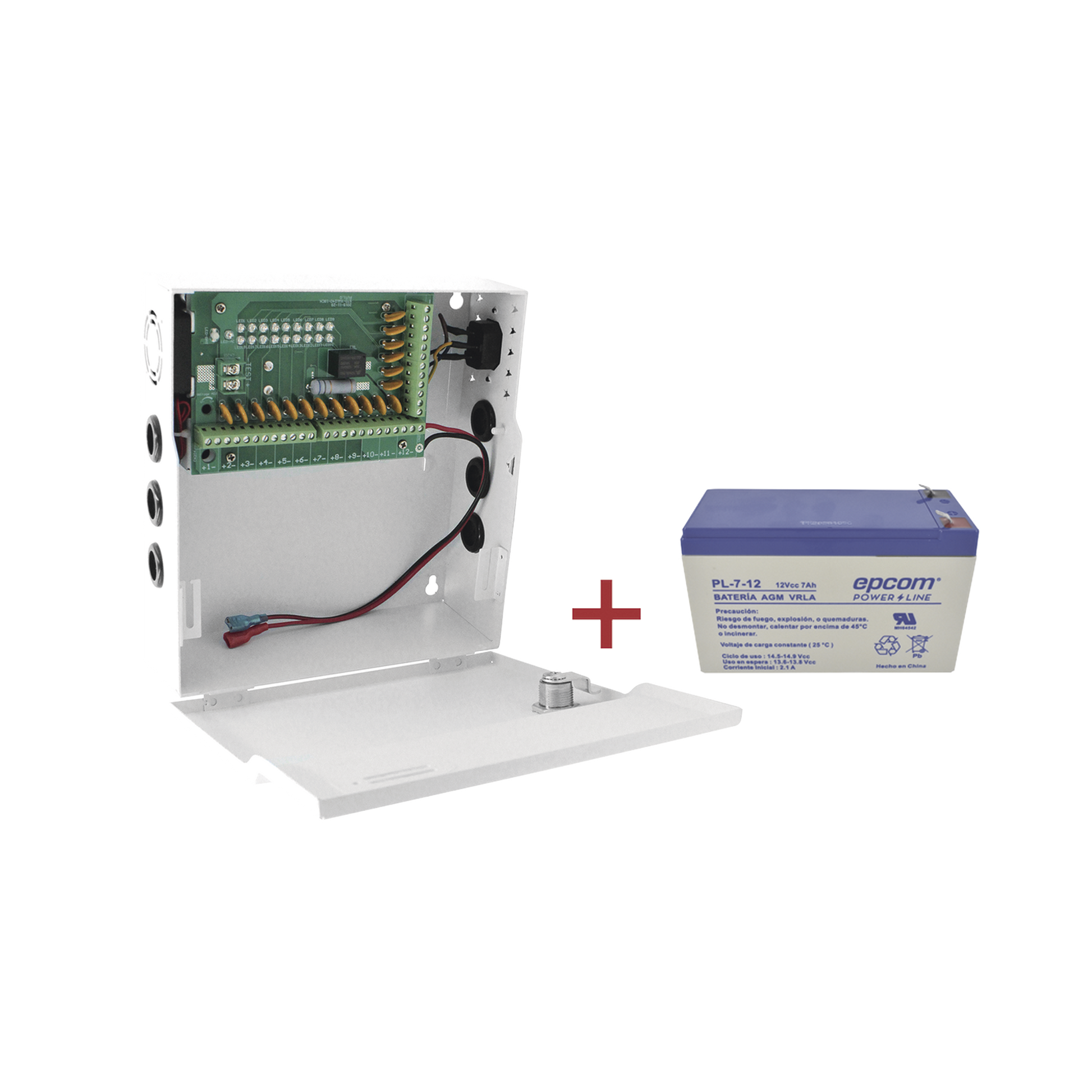 PLK12DC20ABK/K|Kit / Fuente PLK12DC20ABK  + Bater?¡a inclu?¡da PL712