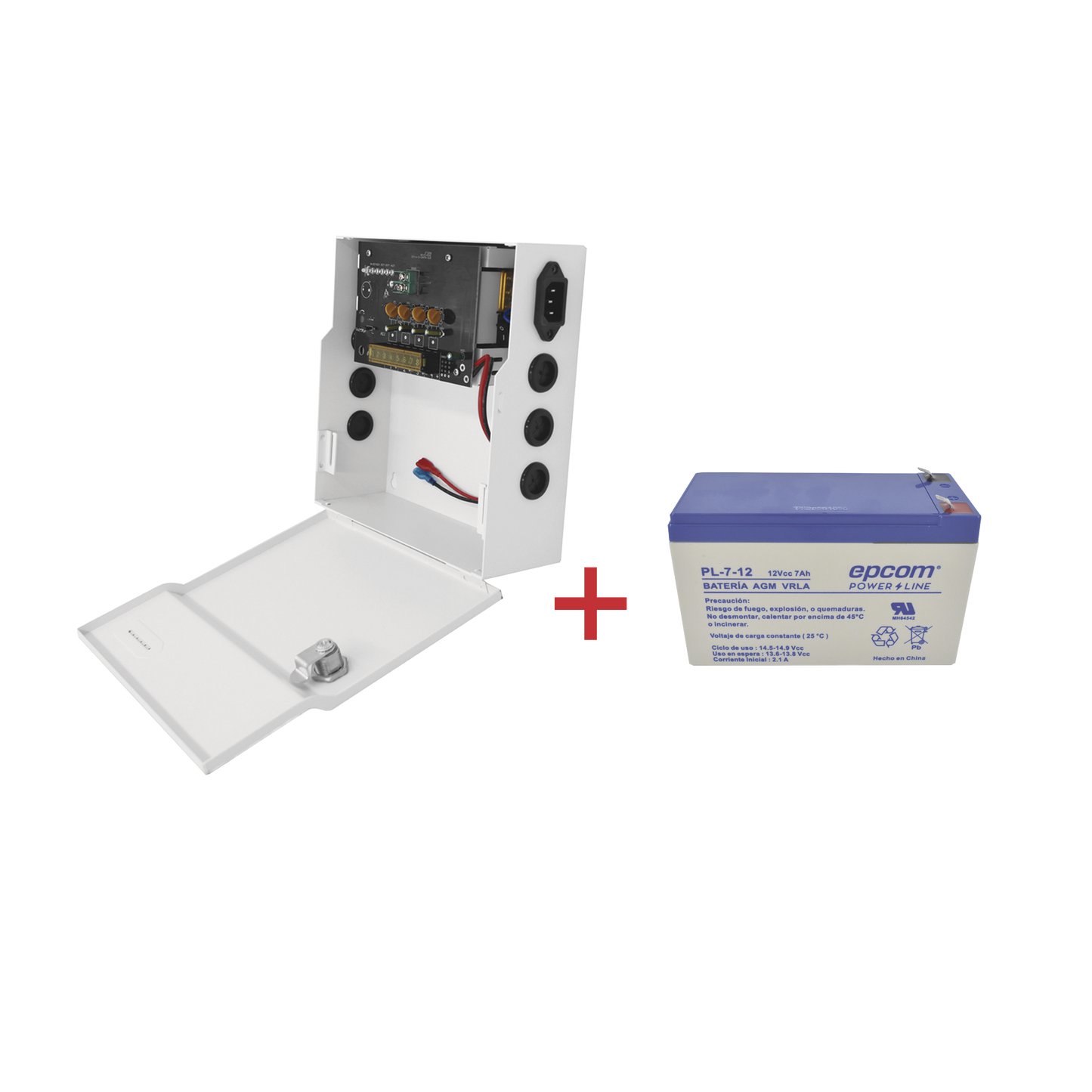 PLK12DC4ABK/K|Kit / Fuente PLK12DC4ABK  + Bater?¡a inclu?¡da PL712