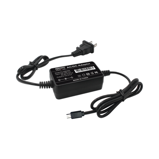 PLUSB2500|Cargador Micro-USB Profesional de 5 Vcc, 2.5 A para Celulares, Tabletas y Radio PKT-03 / Voltaje de Entrada de 100-240 Vca