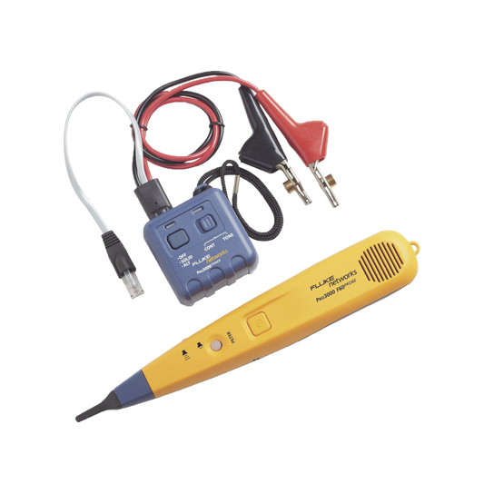 PRO3000F60-KIT|Generador y Sonda (Detector) de Tonos PRO3000™, Con Filtrado de Señales a 60Hz, Para Identificación de Señales Analogicas en Cableado Inactivo