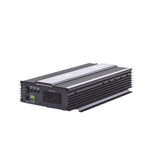 PST-1000F-12|(Trabajo 24/7) Inversor de Corriente PURA 1000 W / 12 Vcc / salida 120VCA / HEAVY DUTY