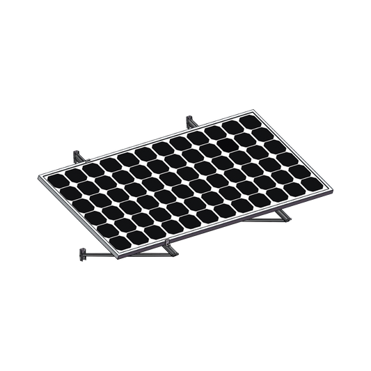 PSWM1400|Montaje Para Módulos Solares En Muro Con Espesor De 35-40mm, Riel 1400mm