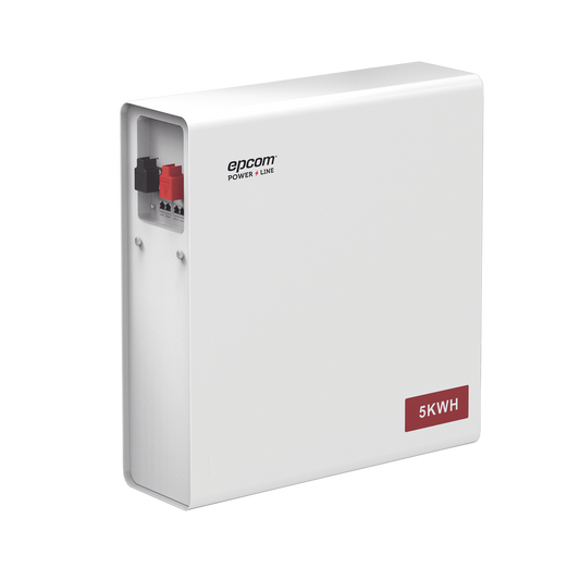 RES1005K|Batería de Litio Hierro Fosfato (LiFePO4)  de 5 Kwh, 51.2 Vcc, 100 Ah, Outdoor, Instalación a pared