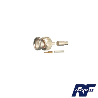 RFB-1106-5B1|Conector BNC Macho de Anillo Plegable para Cables RG-316/U, BELDEN 84316.