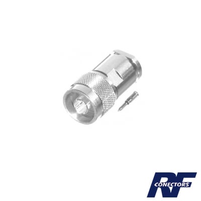 RFN-1002-1S|Conector N Macho para Cables con Conductor Central de AWG-11 ó 13, Tipo RG-8/U (BELDEN 8237), RG-213/U (8267), RG-214 (8268).