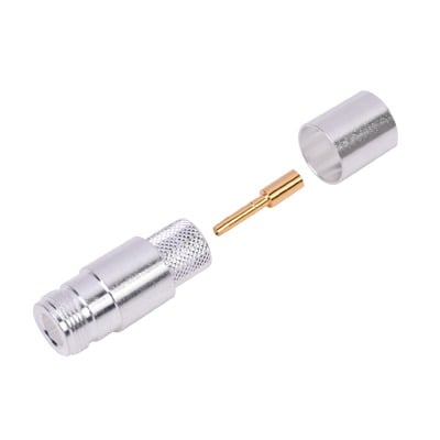 RFN-1028-2L2|Conector N Hembra de Anillo Plegable para LP600, LMR-600, 7977A, CNT-600.