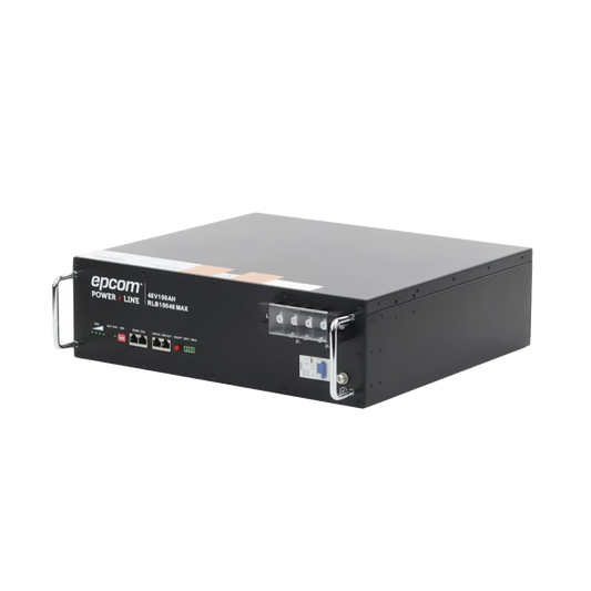 RLB10048MAX|Batería de Litio de 4.8 Kwh, 48 Vcc, 104 Ah, 3U de Montaje en Rack.