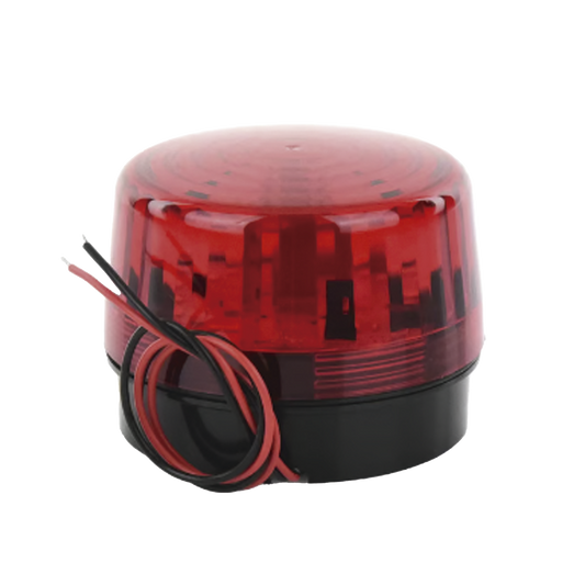 SF-1301-BAQ|Luz Estroboscópica LED (35) / Patrones de Parpadeo Ajustables / 8 Patrones / Batería de Respaldo / 12-24 Vcc/Vca / Resistente al Clima IP66/IP55