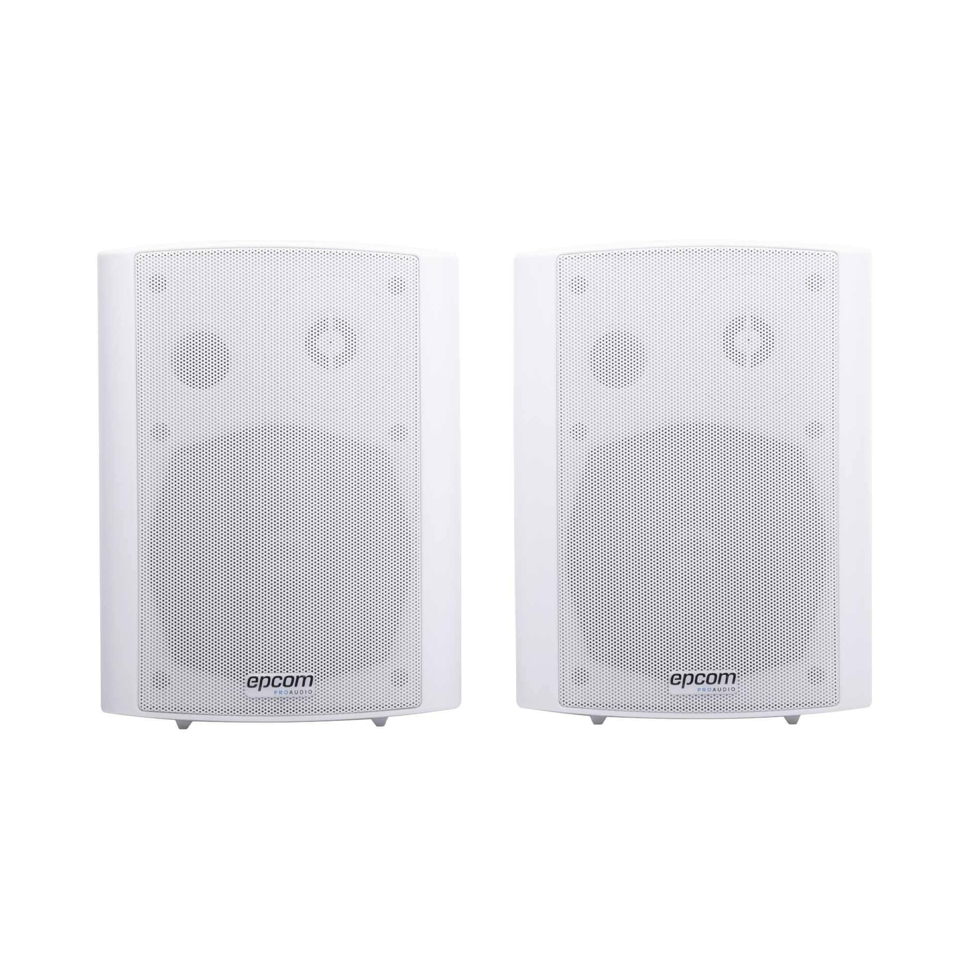 SF-775AW|Altavoces Amplificada de Montaje en Pared 5"+1.5" | RMS 20W@8ohms y Pasivo 20W | Material ABS | Reja Met?ílica | Bracket de Metal | Color Blanco