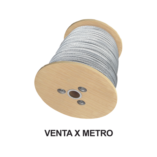 SRET-316-DA|Cable Retenida 7 Hilos, Resistencia 1293 Kg. Diámetro 3/16" (Venta x metro).