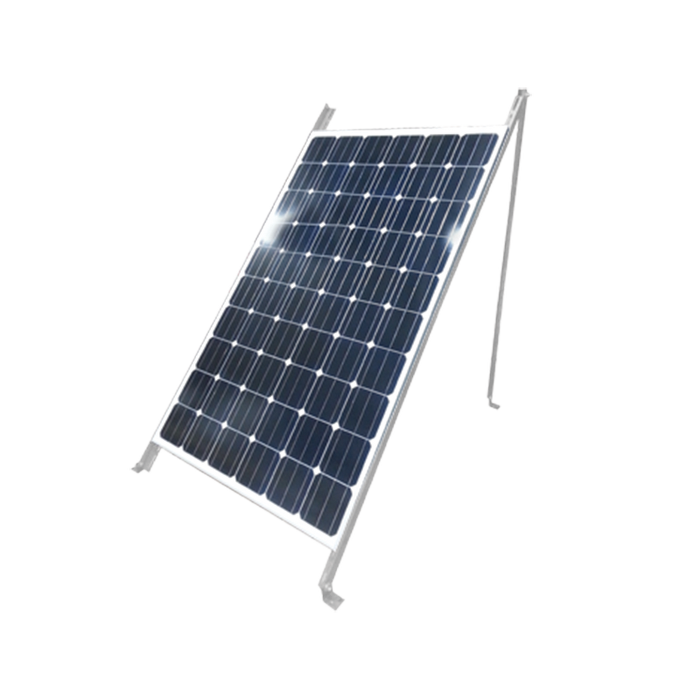 SSFL-V2|Montaje para Panel Solar Galvanizado de Piso: EPL-8512, EPL-12512, PRO-8512, PRO-12512.