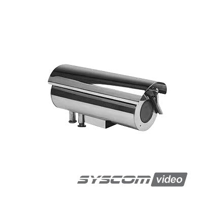 SYE-800|Gabinete para Cámaras Tipo Box (Profesional) / Cumple con Norma Anti-Explosión / Cumple con Norma IP68 / Fabricado en Acero Inoxidable / Limpiaparabrisas Integrado