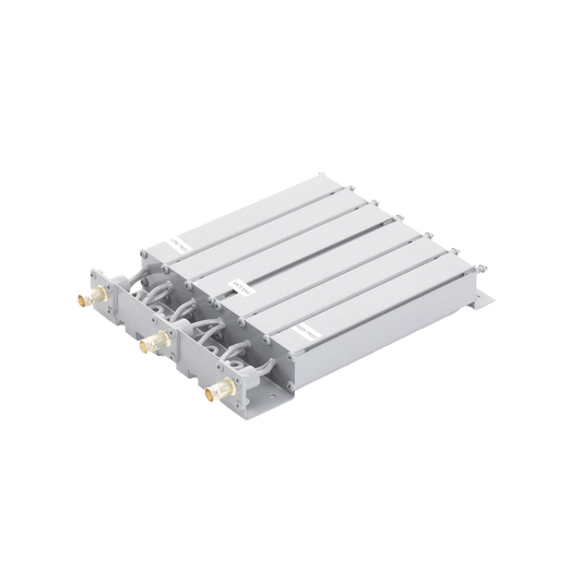 SYS-4533-2PV2|Duplexer SYSCOM Modificado en UHF, 6 Cav. 440-470 MHz, 50 Watt, 5 MHz Sep. Rechazo de Banda, BNC Hembras.