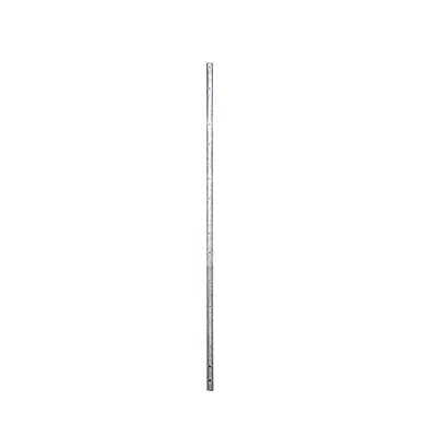 SYS-POST-4|Poste de Esquina de 1.2m para Cerca Electrificada de Tubo Galvanizado cal. 18 de 1"Diam. Ideal para 5 Aisladores (No incluidos).