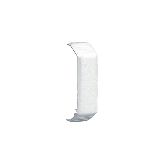 T45CCIW-X|Uni??n recta de tapa, para uso con canaleta T45, Material PVC R?¡gido, Color Blanco Mate