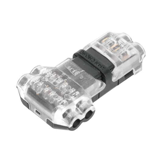 TCON2|Conector en forma de T para 2 Contactos / Para una Conexión Rápida