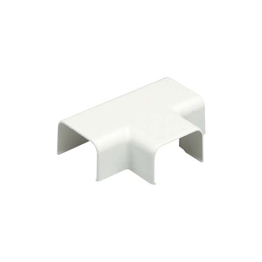 TF5IW-E|Conexi??n en "T", para uso con canaleta LD5, material ABS, Color Blanco Mate