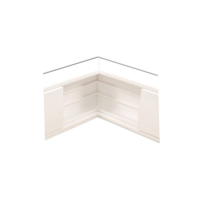TEK-100-EI|Esquinero interior en color blanco de PVC auto extinguible, para canaleta TEK100 (5576-11100)