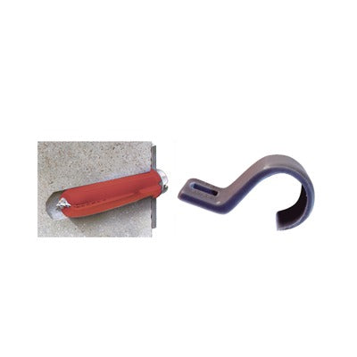 TK-2026|Kit de 3 grapas, 3 taquetes Y 3 tornillos para sujetar conductores redondos o tubo en muro (para tubería de 3/4)  (2105-07240)