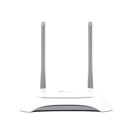 TL-WR850N|Router Inal?ímbrico para WISP con Configuraci??n de f?íbrica personalizable, 2.4 GHz, 300 Mbps, 4 Puertos LAN 10/100 Mbps, 1 Puerto WAN 10/100 Mbps, control de ancho de banda