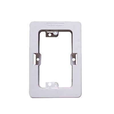 TMK-C|Caja sin fondo Universal, Color blanco de PVC auto extinguible (7900-02002)