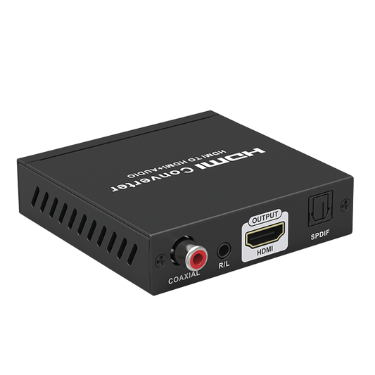 TT3061|Extractor de Audio de HDMI a HDMI + Audio / Salida de Audio Digital o An?íloga / SPDIF / Toslink / Auxiliar 3.5mm (Est?®reo) / Salida HDMI solo video / Soporta ARC / HDR / HDCP / Separa el Audio del Contenido HDMI .