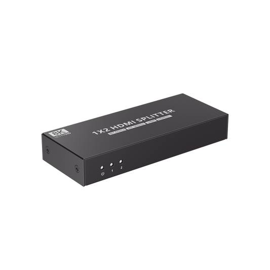TT312-8K|Splitter HDMI 1x2 | Velocidad de trasmisión 48 Gbps| Resolución 8k | Salida de audio| HDCP 2.3