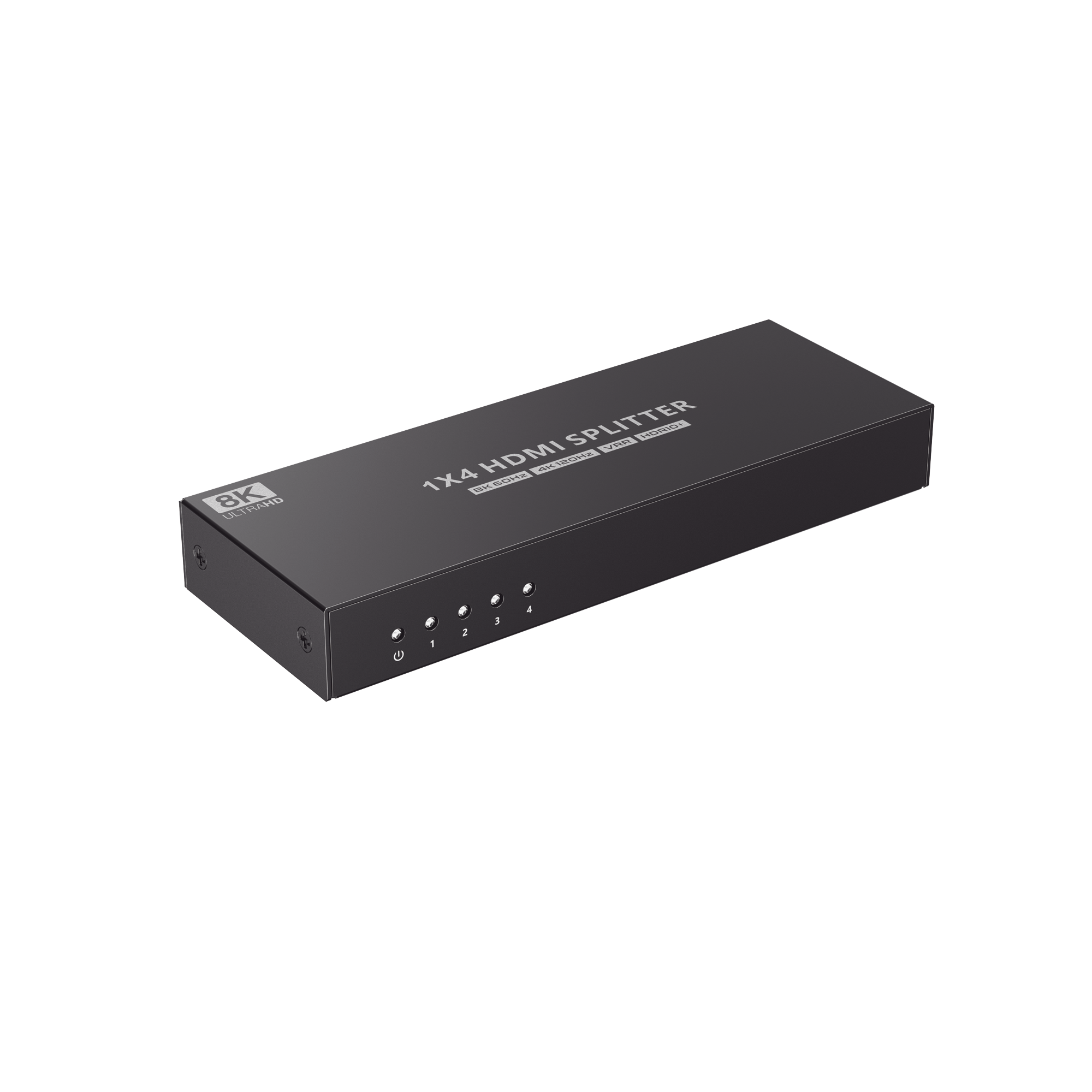 TT314-8K|Splitter HDMI 1X4 | Velocidad de trasmisión 48 Gbps| Resolución 8K | Salida de audio| HDCP 2.3