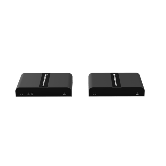 TT671KVM|Kit extensor KVM (HDMI y USB 2.0) hasta 100 metros / Resolución 4K @ 60 Hz / Cat 6/6A/7 / CERO LATENCIA / Salida Loop / Soporta Switch Gigabit para control KVM múltiple / Soporta hasta 253