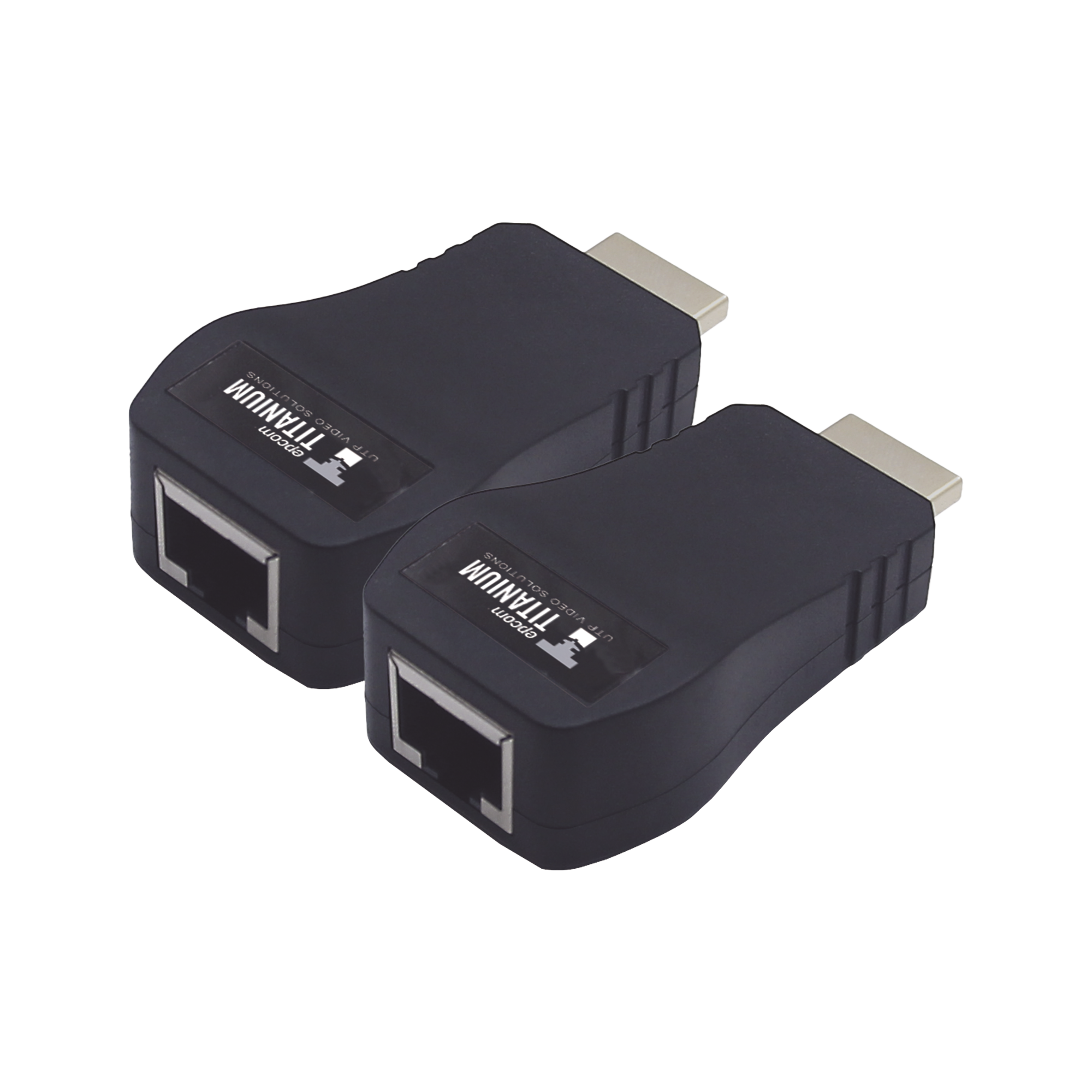 TTHDMI2RJ|Kit Extensor 25m convertidor Señal HDMI a UTP (Cat5e/Cat 6)  / Calidad PREMIUM