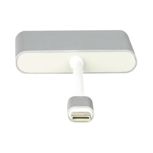 TT-USB-CAV|Adaptador Multipuerto USB-C 3.1 A HDMI 4K / USB 3.0 / USB – C /  Alta Velocidad de Transmisión de Datos / Admite Carga Rápida (PD) en el Puerto USB – C