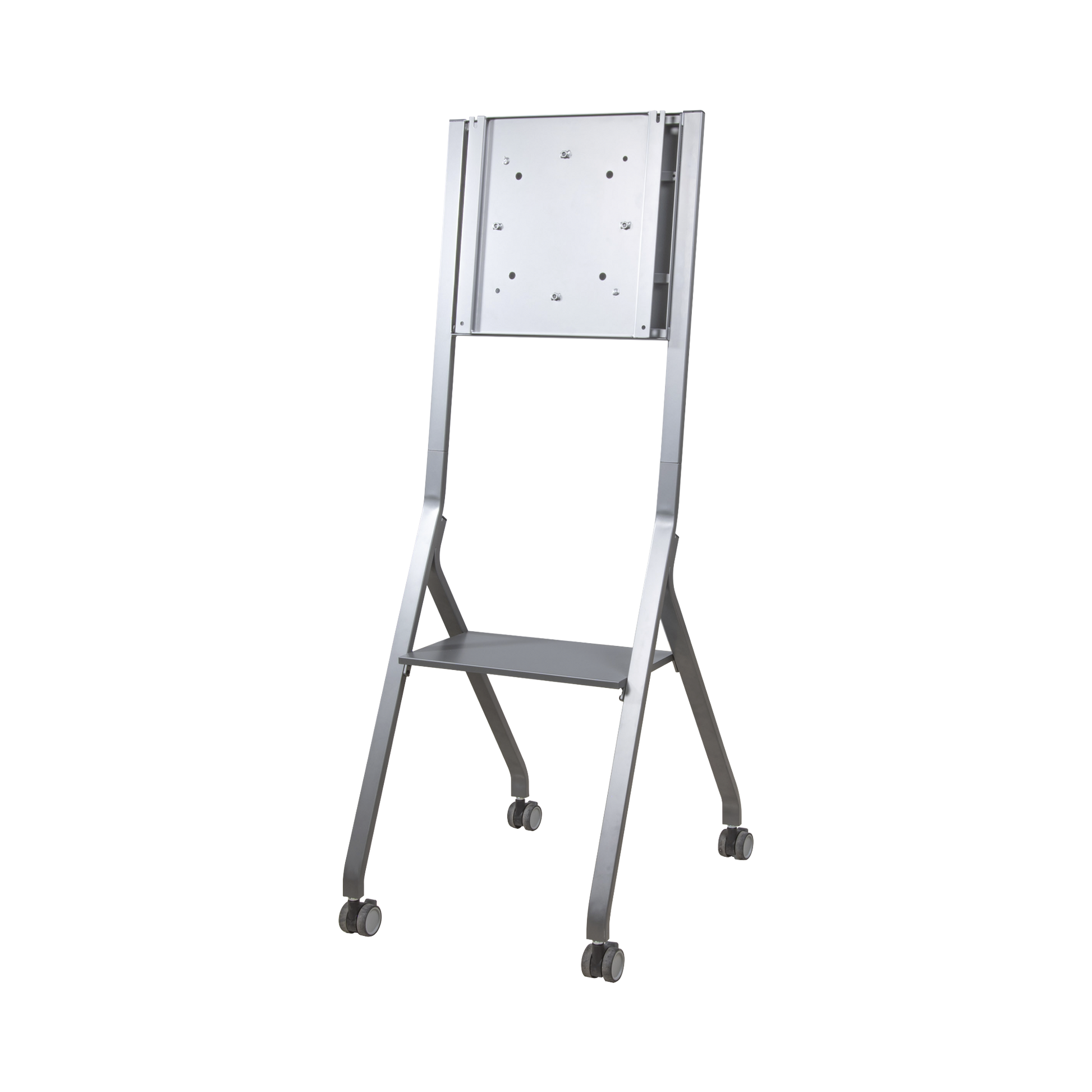 U1SS|Soporte de Pantalla con Ruedas / Compatible con Monitores de 55 "a 98" / Base para Colocar Accesorios Adicionales