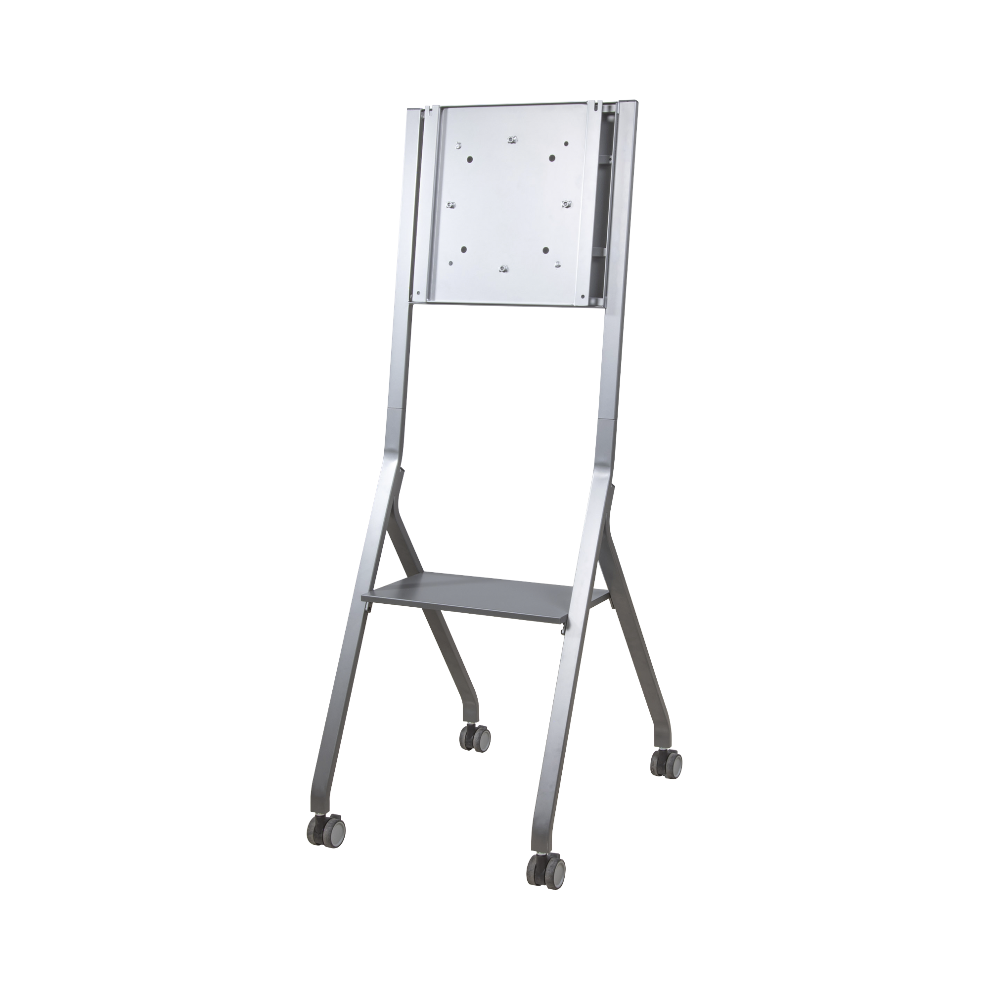 U1SS|Soporte de Pantalla con Ruedas / Compatible con Monitores de 55 "a 98" / Base para Colocar Accesorios Adicionales