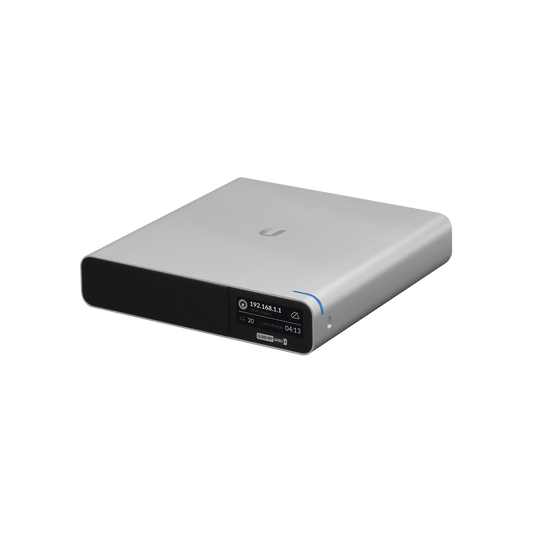 UCK-G2-PLUS|UniFi OS Console Cloud Key Gen2 PLUS / con aplicaciones UniFi Network y Protect, para hasta 50 dispositivos y 20 cámaras UniFi HD, incluye disco duro 1TB
