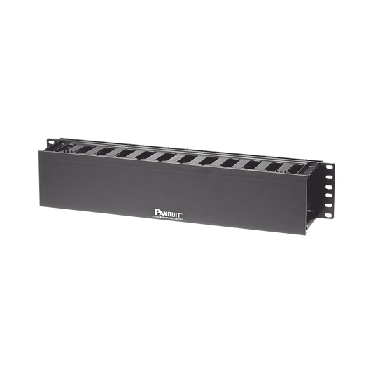 WMPF1E|Organizador de Cables Horizontal PatchLink, Sencillo (Solo Frontal), Para Rack de 19in, 2UR