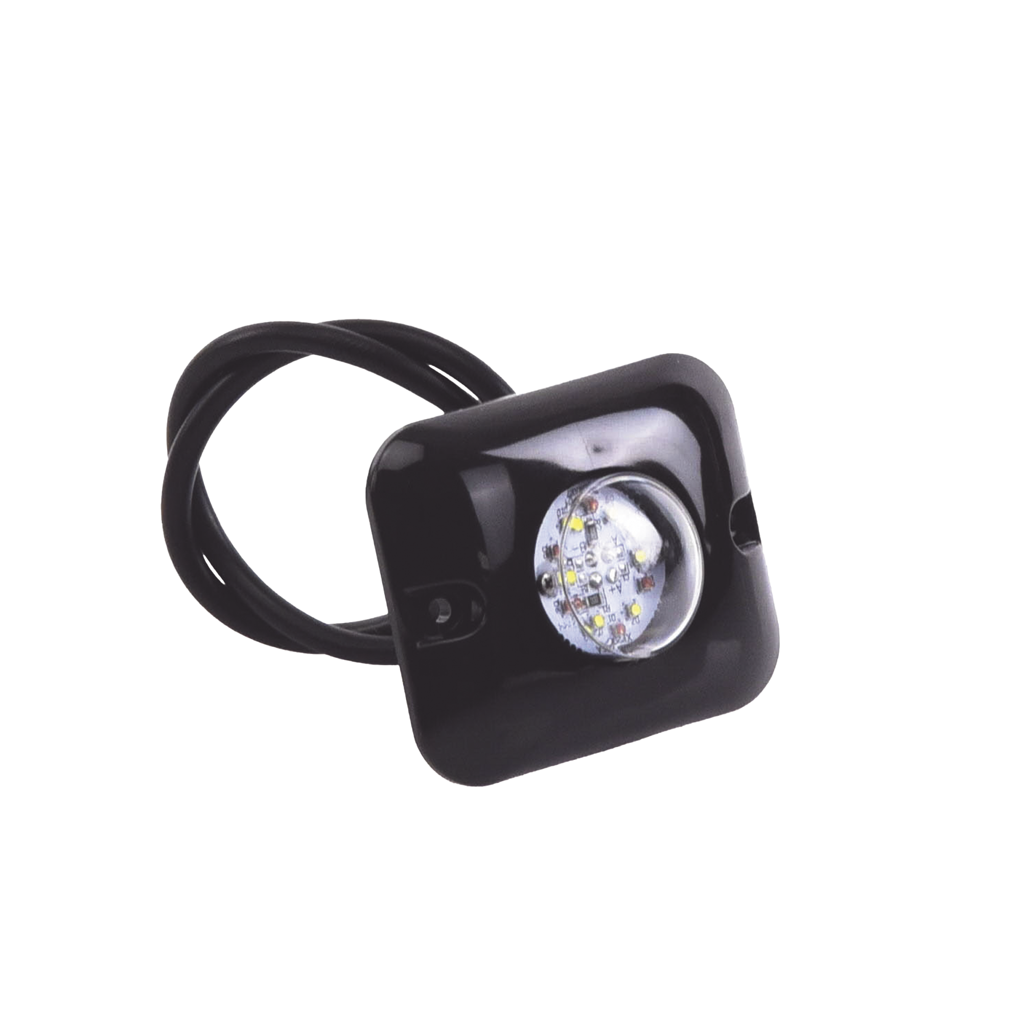 X1212RW|Estrobos Ocultos de 12 LED, Color Rojo/Claro, Ideales para Veh?¡culos Encubierto